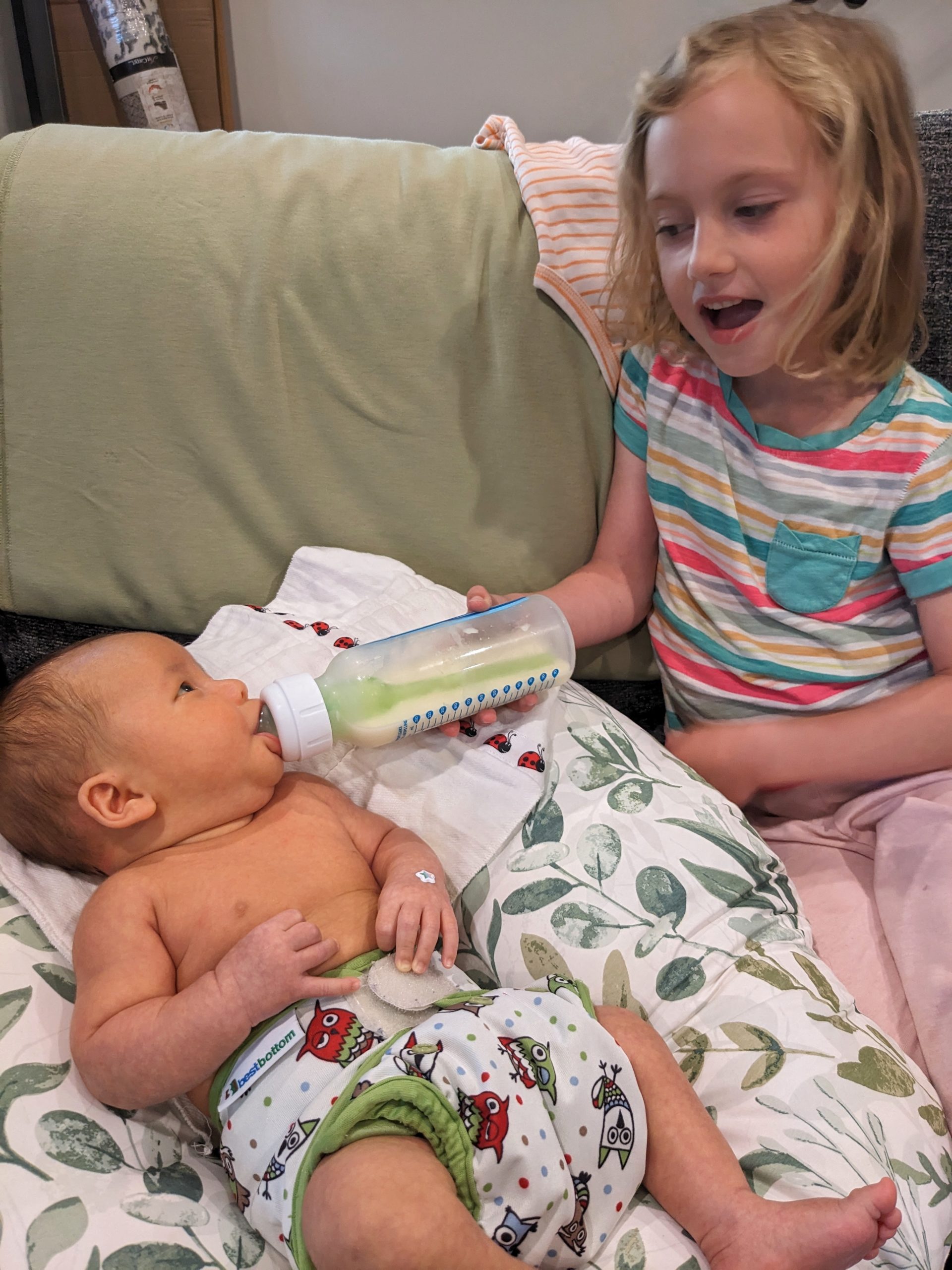 Ruka meeting his cousin Avery